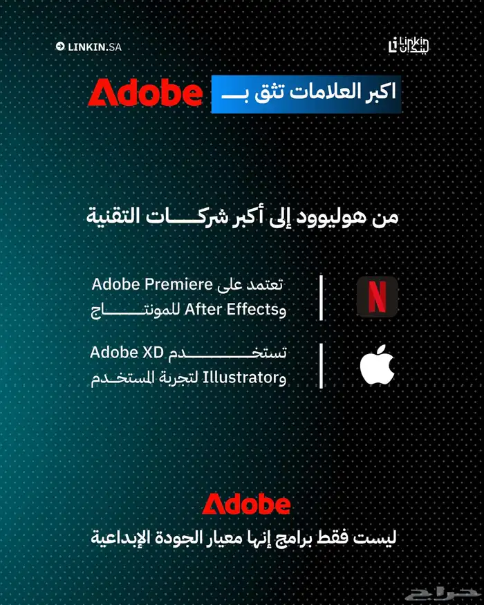 اقوى عرض لليوم الوطني حزمة ادوبي كريتيف كلاود Adobe 9.5ريال 3