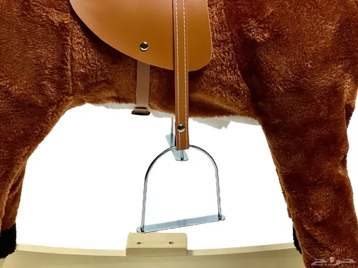 حصان هزاز خشبي للاطفال - حصان ركوب للاطفال بالحجم الكبير 4