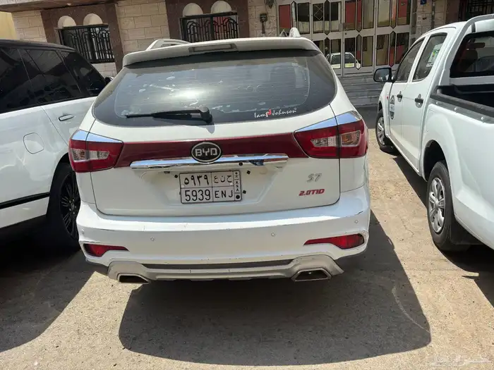 للبيع byd s7 موديل 2016 نظيفه وكاله فل كامل 1