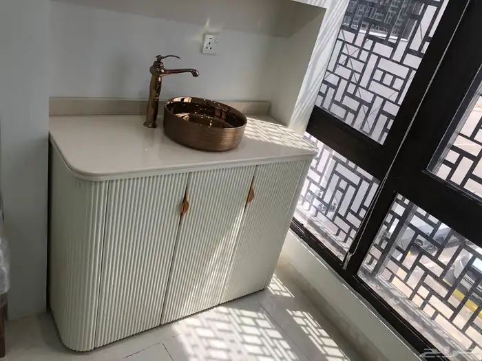 مغاسل رخام طبيعي وصناعة ومطبخ وطولات الانجاز 3ايم مع التركي 21