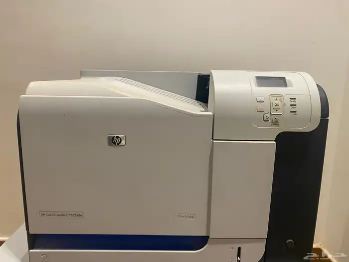 طابعة hp موديل 3525 ليزر 4 ألوان بحالة جيدة جدا 1