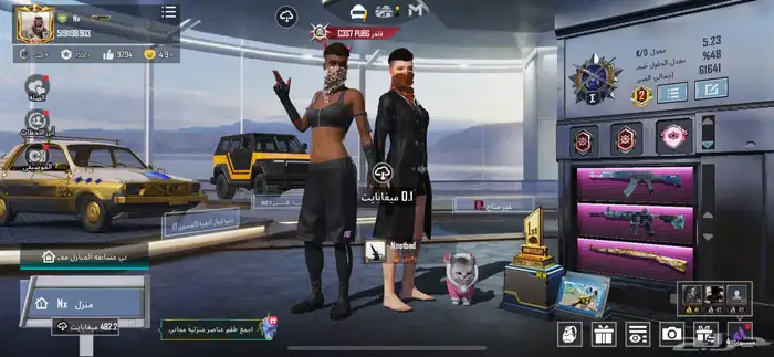 حساب ببجي للبيع 1