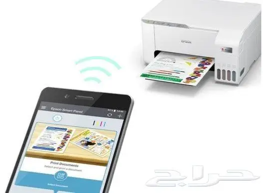 طابعة ايبسون وطابعة hp 3
