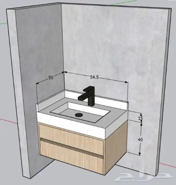 مغاسل رخام طبيعي وصناعة ومطبخ وطولات الانجاز 3ايم مع التركي 3