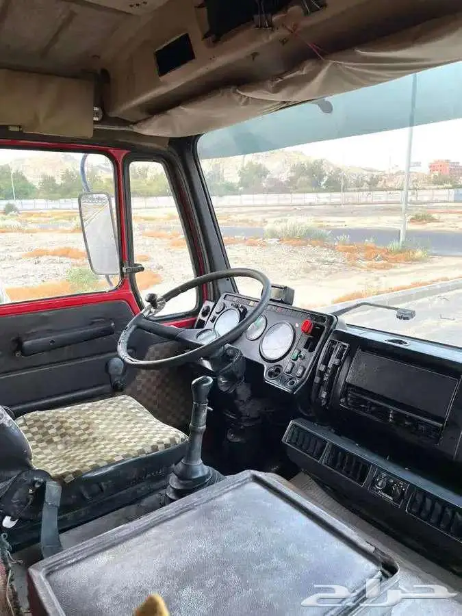 مرسيدس ال بي موديل 1988 طراز 1935 مجهز بونش BOOM TRUCK 2