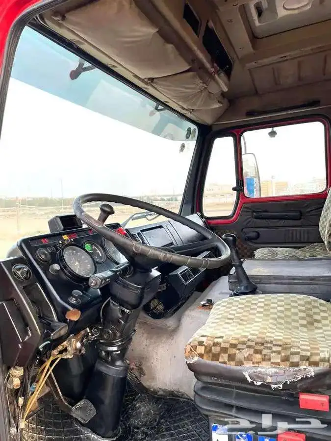 مرسيدس ال بي موديل 1988 طراز 1935 مجهز بونش BOOM TRUCK 9