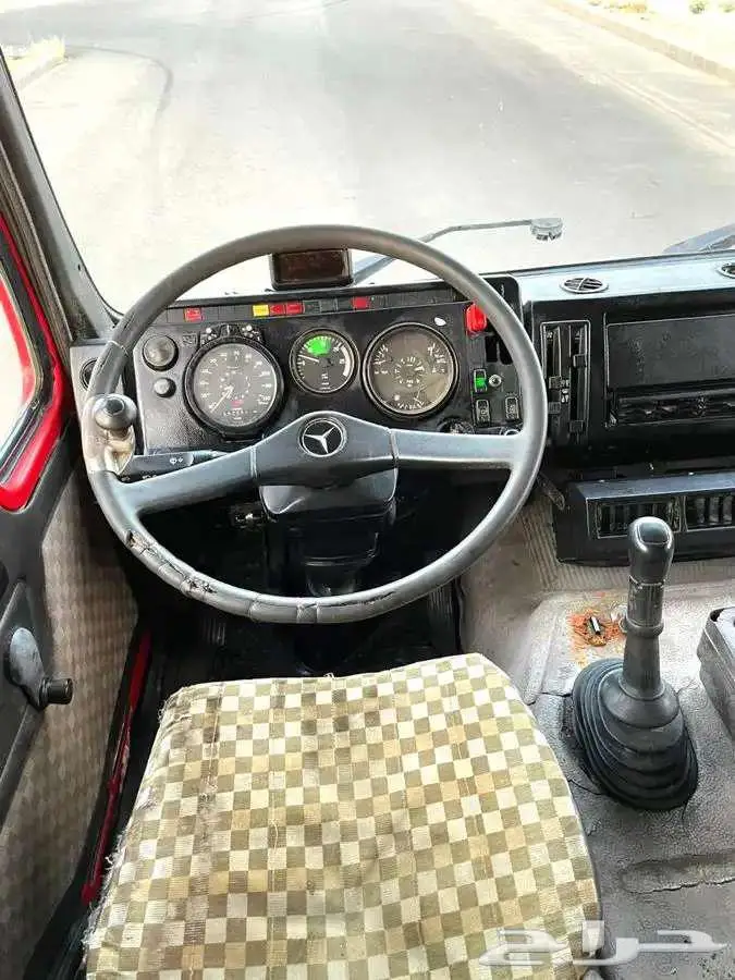 مرسيدس ال بي موديل 1988 طراز 1935 مجهز بونش BOOM TRUCK 8