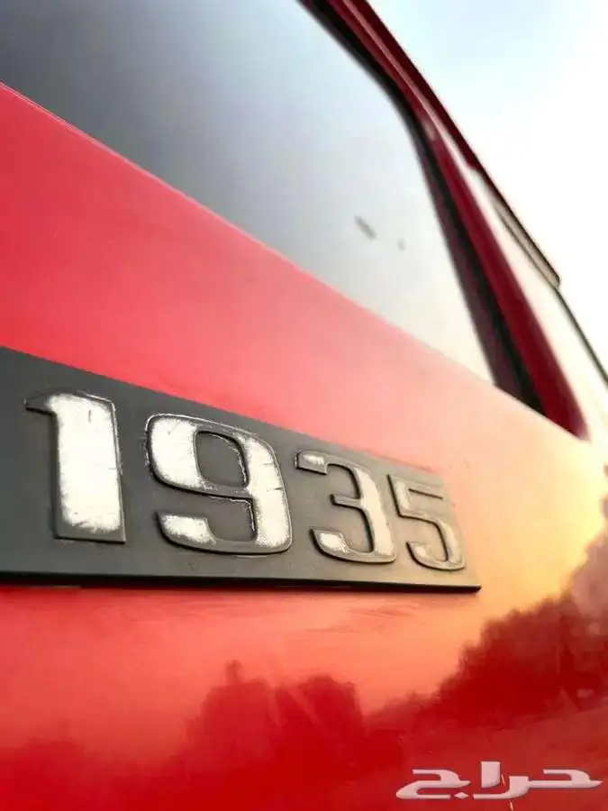 مرسيدس ال بي موديل 1988 طراز 1935 مجهز بونش BOOM TRUCK 18