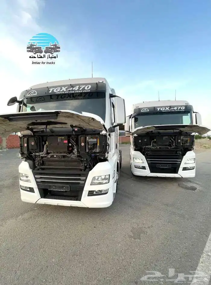 راس مان MAN TGX.18.470 قير عايدي موديل 2020 3
