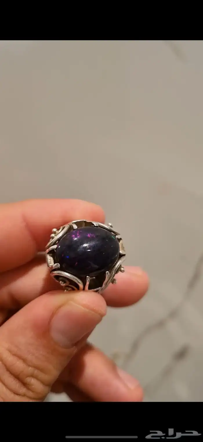 خواتم ياقوت افريقي  اوبال اسود استرالي  فيروز نشابوري 5