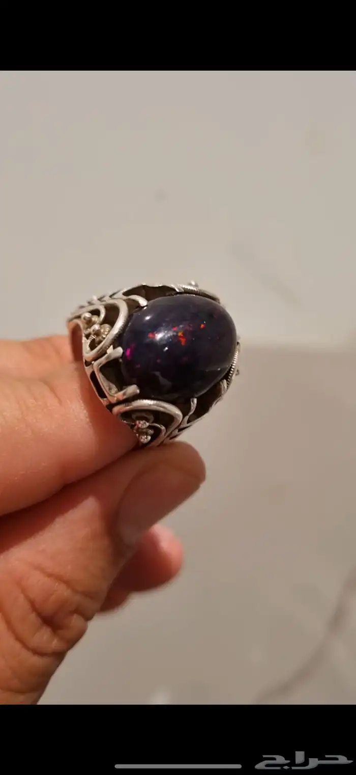 خواتم ياقوت افريقي  اوبال اسود استرالي  فيروز نشابوري 4