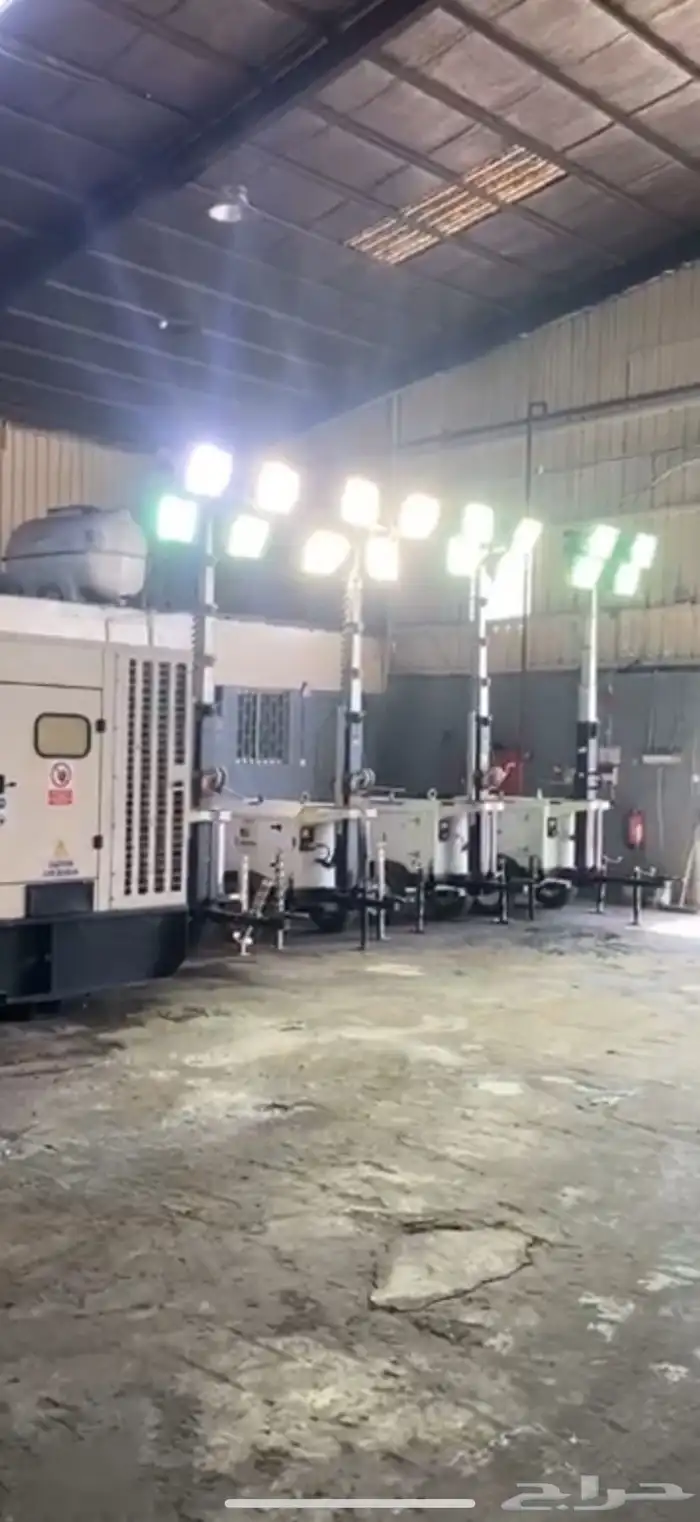 تاورلايت للإيجار أسبوعي شهري سنوي مولدات كهرباء 1