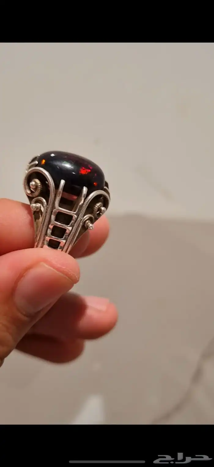 خواتم ياقوت افريقي  اوبال اسود استرالي  فيروز نشابوري 3
