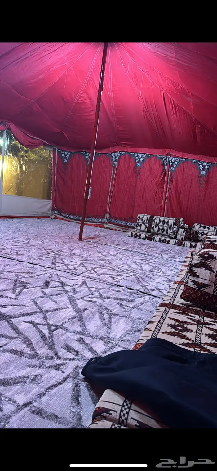 خيمة 8 متر مع عزل عن الماء والشمس 4
