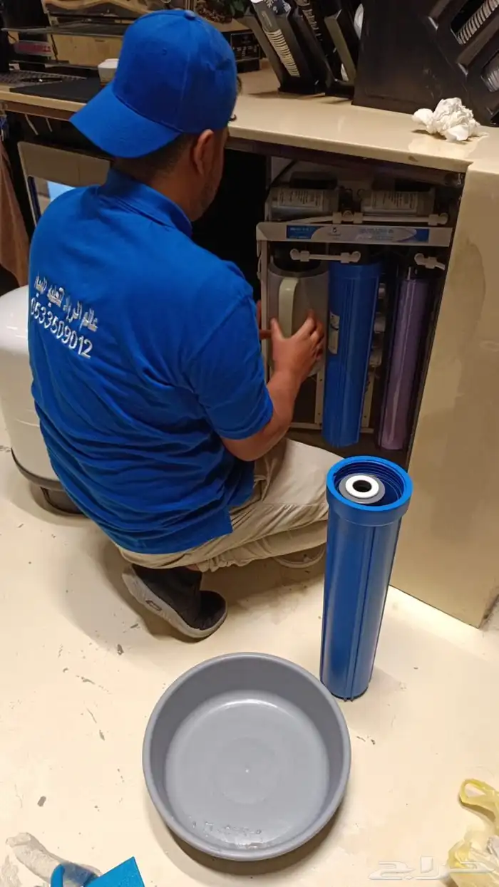 فلتر تحلية المياة مع براده سبع مراحل 9