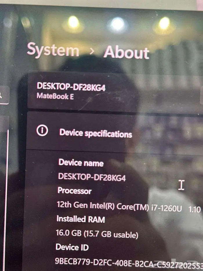HUAWEI MateBook E i7 فخم 2