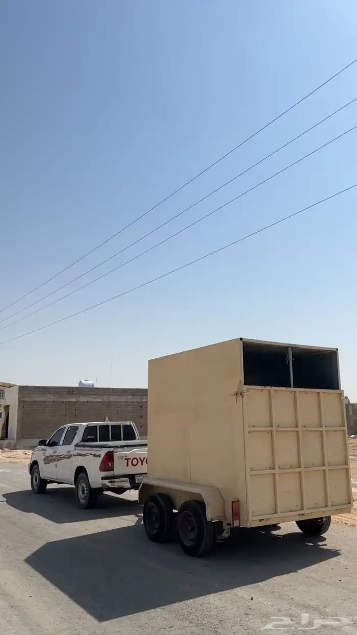 عربة نقل خيل للبيع 0