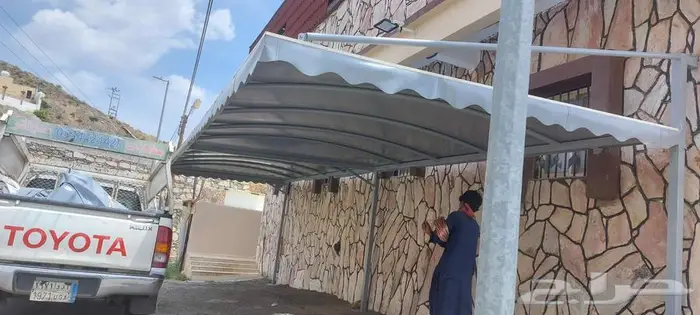 ابها خميس مشيط المحاله الموظفين المنسك مظلات سواتر 13