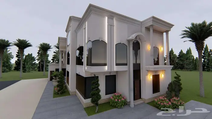 تصميم واجهات ثري دي 3d 30