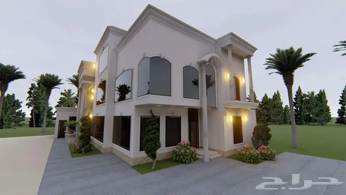 تصميم واجهات ثري دي 3d 32