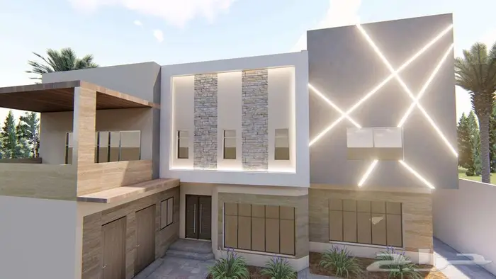 تصميم واجهات ثري دي 3d 28