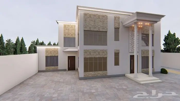 تصميم واجهات ثري دي 3d 17