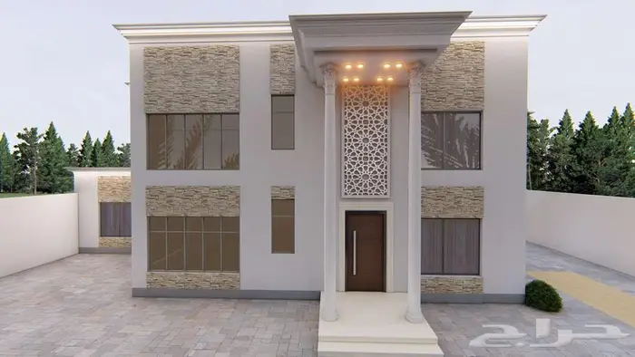 تصميم واجهات ثري دي 3d 18