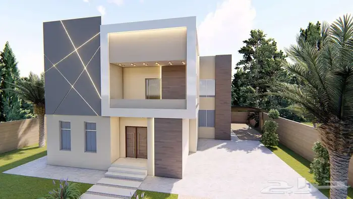 تصميم واجهات ثري دي 3d 45