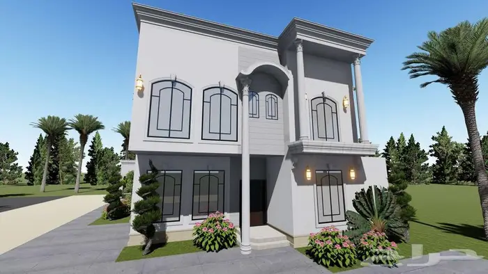 تصميم واجهات ثري دي 3d 20