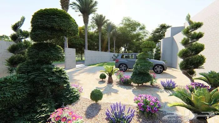 تصميم واجهات ثري دي 3d 38