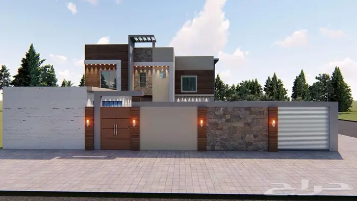 تصميم خارجي وداخلي 3d ثري دي 19