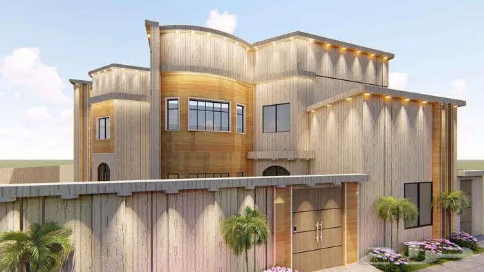 تصميم خارجي وداخلي 3d ثري دي 3