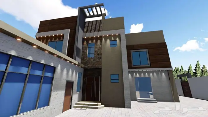 تصميم خارجي وداخلي 3d ثري دي 10