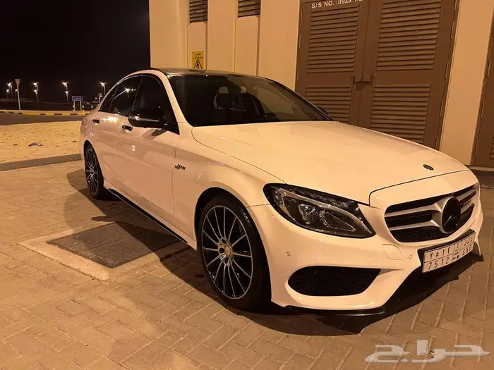 مرسيدس C200 2015 نظافة عالية بلاك اديشن كت AMG 14
