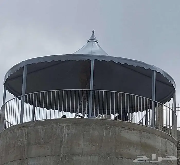 ابها خميس مشيط المحاله الموظفين المنسك مظلات سواتر 11