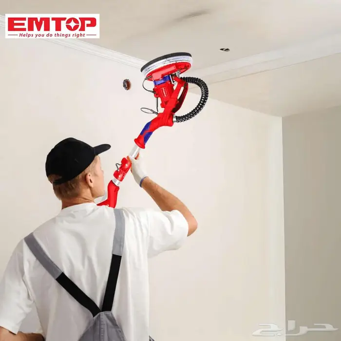 EMTOP جهاز صنفرة جدران وأسقف كهربائي   قدرة 1050 واط 2