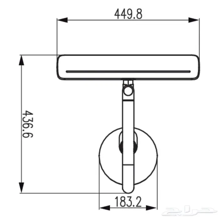 (جديد)مصباح مكتب LED فيليبس-Philips LED VDTMate Desk Lamp 7