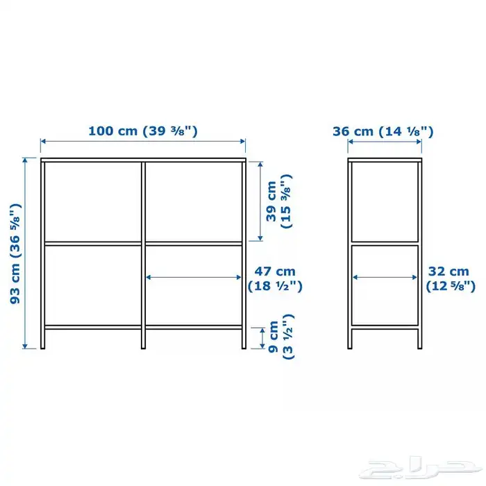 ارفف من ايكيا 3