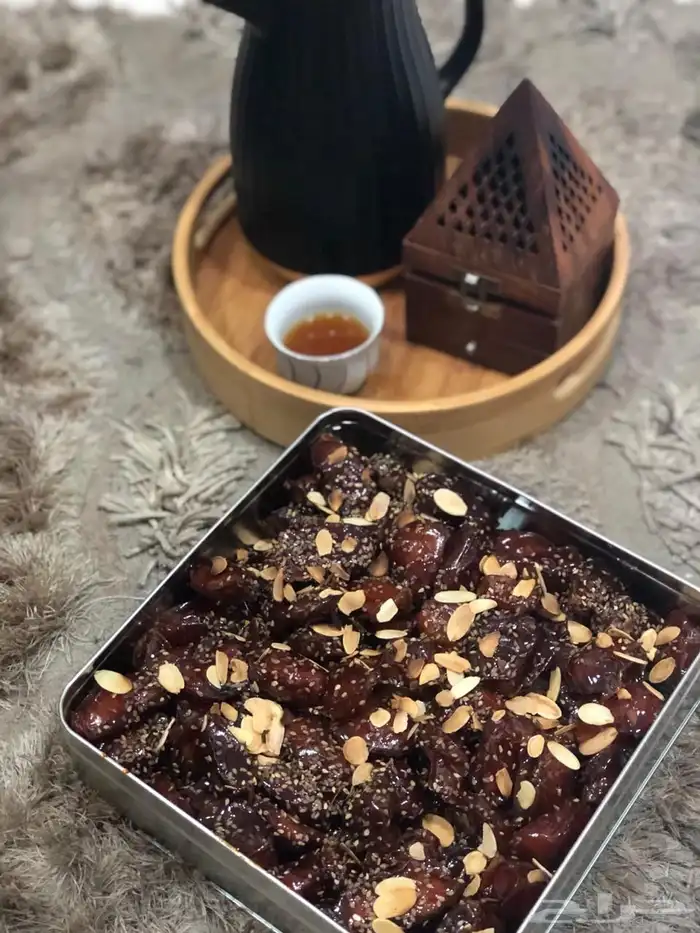 تمور محشية فاخرة بعدة حشوات 1