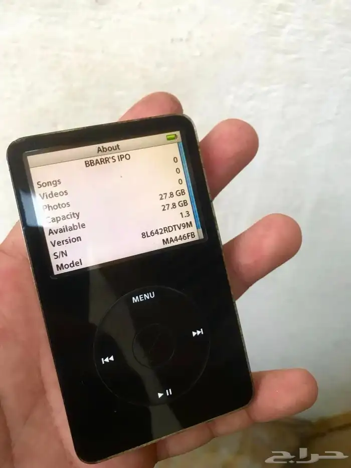 ايبود كلاسيك جيل خامس _ iPod Classic 5th Gen (2005)   30GB 2