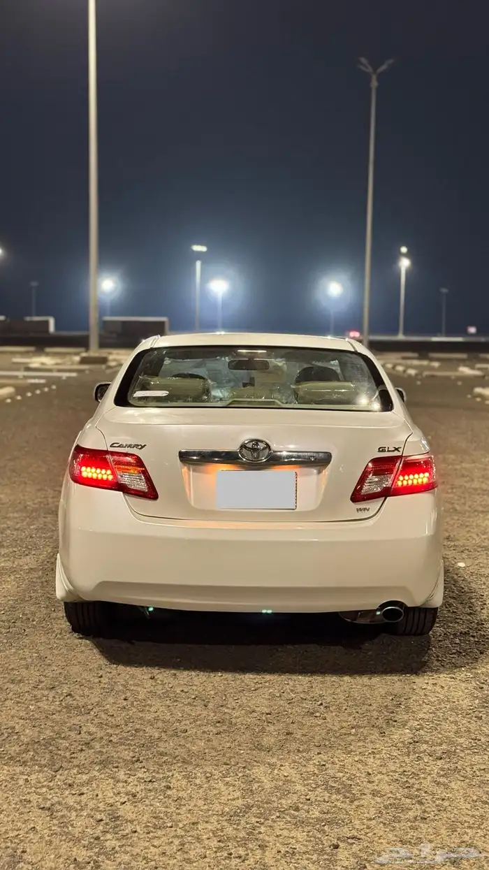 كامري 2010 GLX بدون فتحة شرط ممشى قليل 2