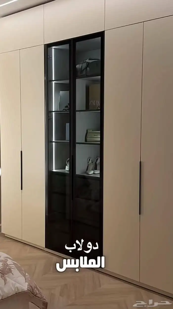 غرفة النوم دواليب ملابس خزائن ديكورات تفصيل عل حسب الطلب 12