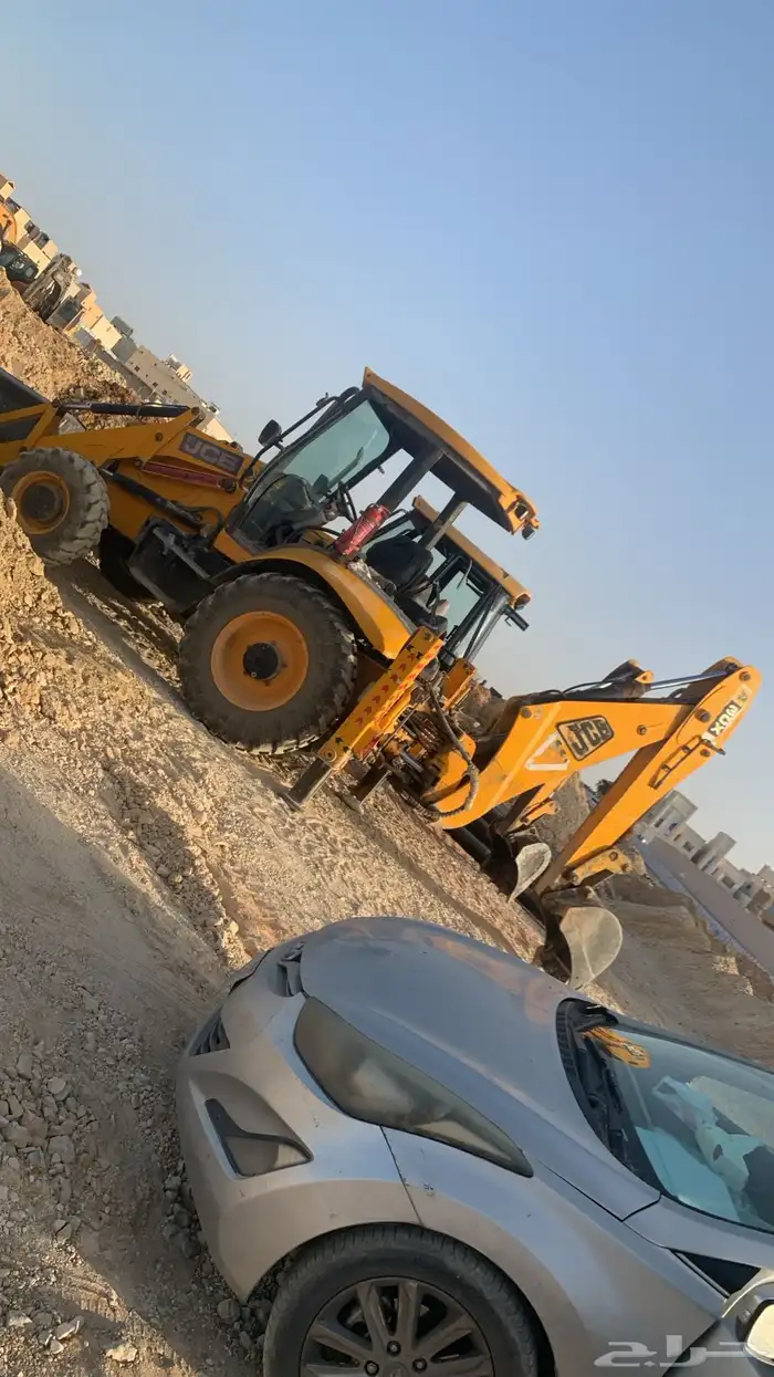 جي سي بي للايجار اليومي والشهري جنوب الرياض وغربه 0