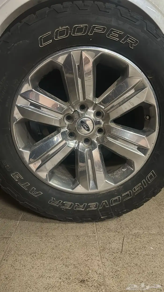 كفرات وجنوط فورد F150  جنوط هايلكس  شنابر جنط بليزر قطع عشره 0
