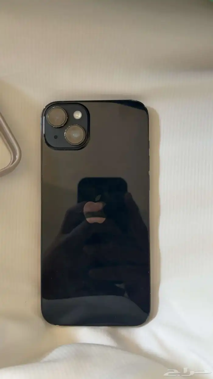 ايفون 14 بلس للبيع مع كراتينه بس فيه خدوش اقبل البدل 0