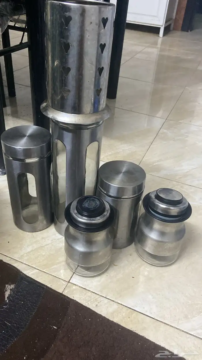 طقم بهارات مع قدر كبير 4