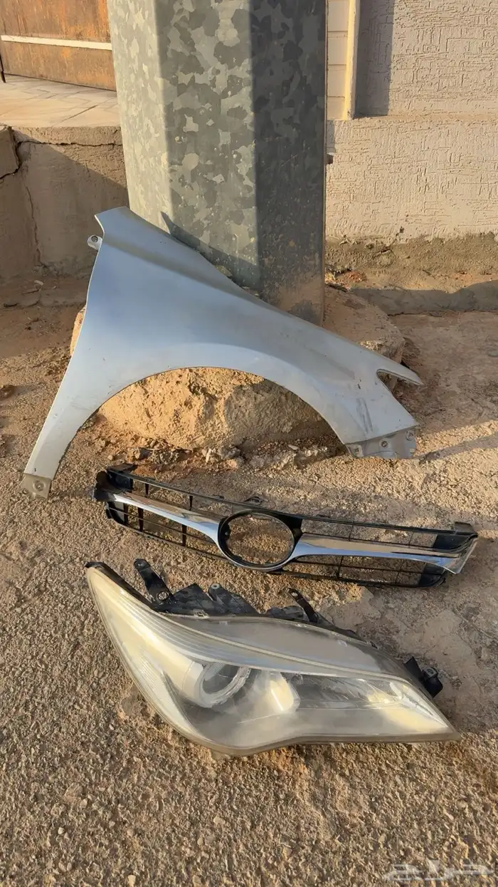 قطع غيار كامري وكفرات بتقصيد 4