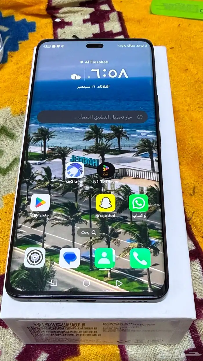 جوال هونر رام 12 ذاكره 256 1