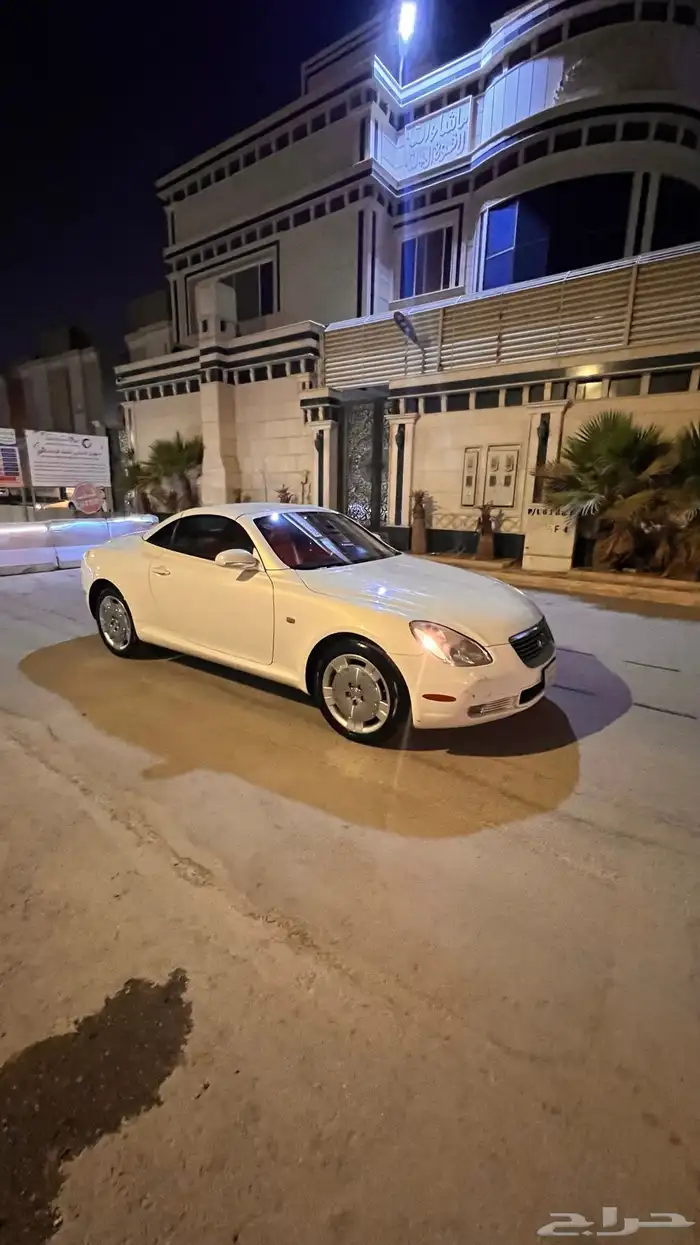 لكزس Sc430 كوبية كشف 2005 لون ابيض داخلية جملي نظيفه 0