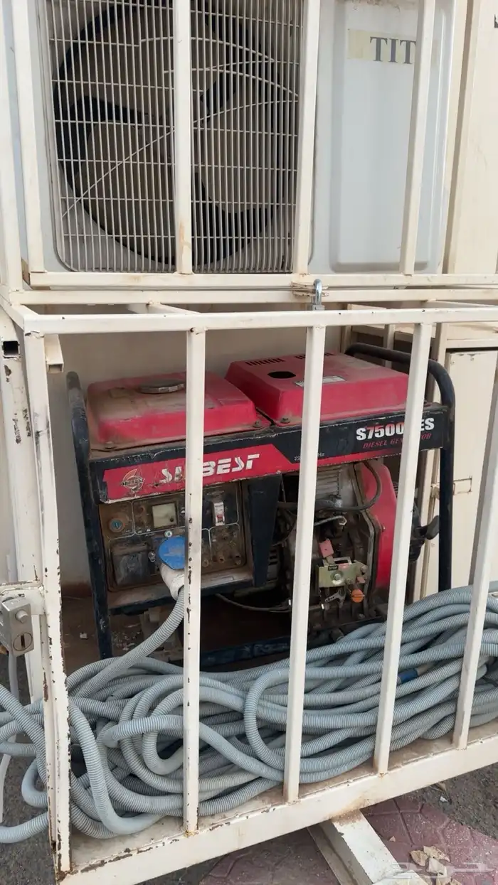 ماطور كهرباء ديزل استعمال بسيط جدا 1